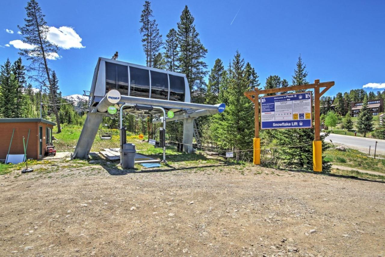Ski-In Breck Condo Walk To Shops And Restaurants! Breckenridge Bagian luar foto